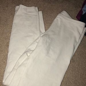 White leggings